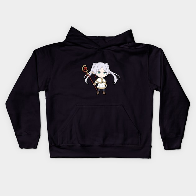 frieren Kids Hoodie by lolan